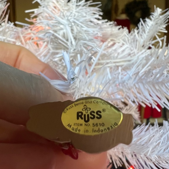 Russ Baby Deer Christmas Ornament - Picture 5 of 5